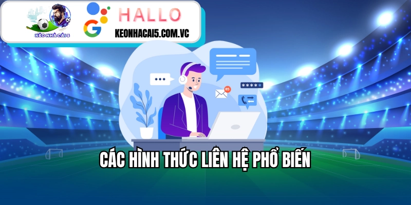 Các hình thức liên hệ phổ biến